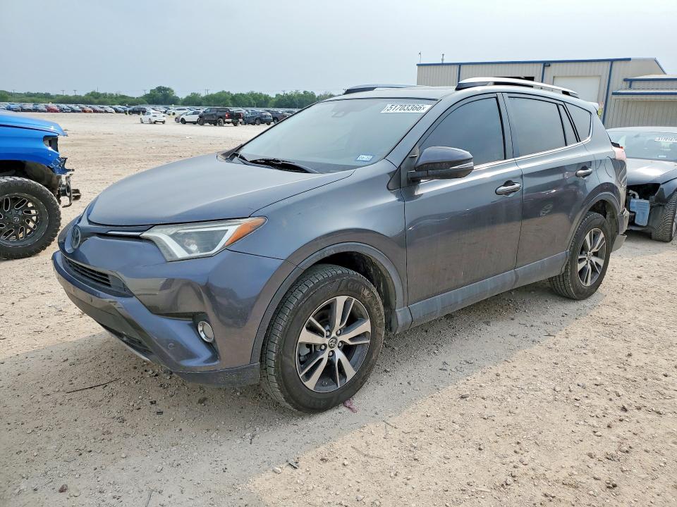2018 Toyota Rav 4 VIN JTMWFREV2JD122838 COPART salvage auction — REAR END, Tx - Salvage Vehicle Title, sold $15 on 2026-07-30 (photo 1)