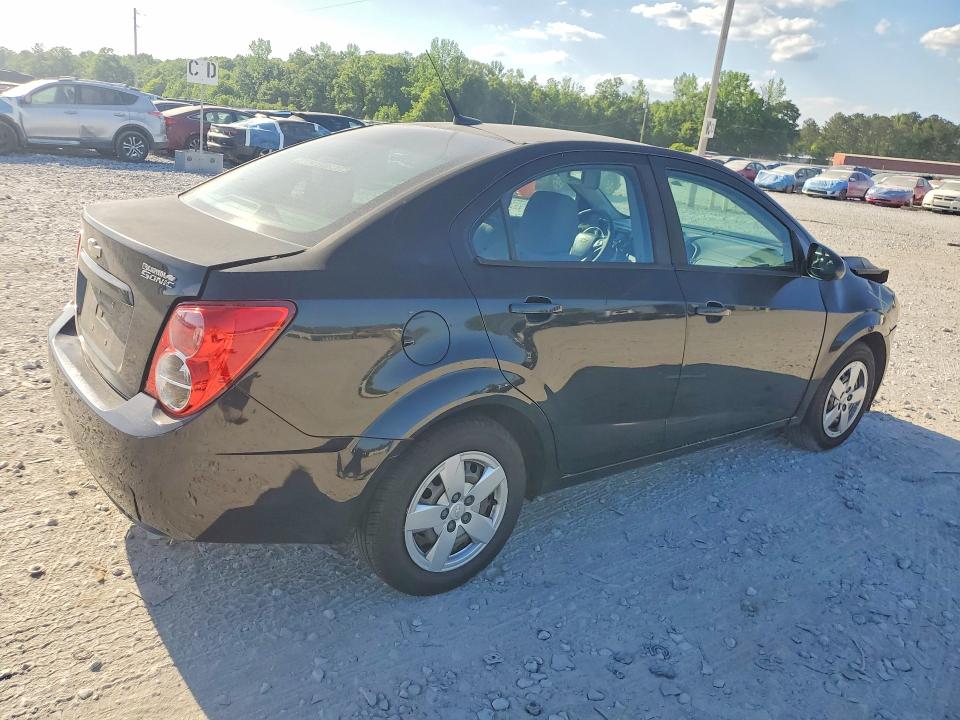 2013 Chevrolet SONIC VIN 1G1JA5SH7D4171496 COPART salvage auction — FRONT END, AL - CERT OF TITLE-SALVAGE TITLE, sold $225 on 2026-07-09 (photo 3)