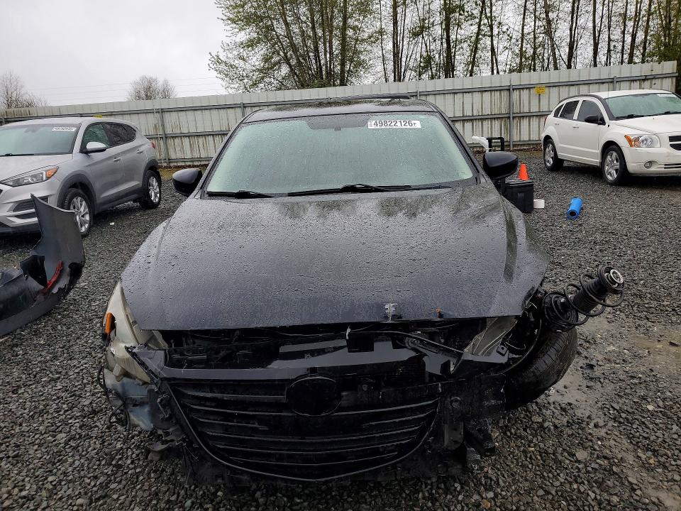 2014 Mazda 3 VIN JM1BM1L76E1215671 COPART salvage auction — FRONT END, Wa - Bill Of Sale, sold $250 on 2026-07-06 (photo 5)