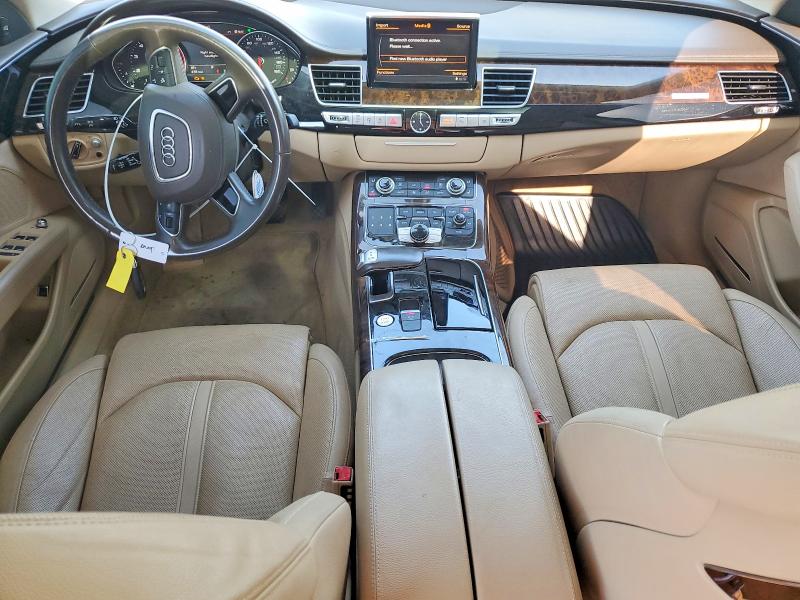 2017 Audi A8 VIN WAU44AFD3HN018719 COPART salvage auction — FRONT END, Sc - Cert Of Title-Salvage, sold $600 on 2026-07-24 (photo 8)