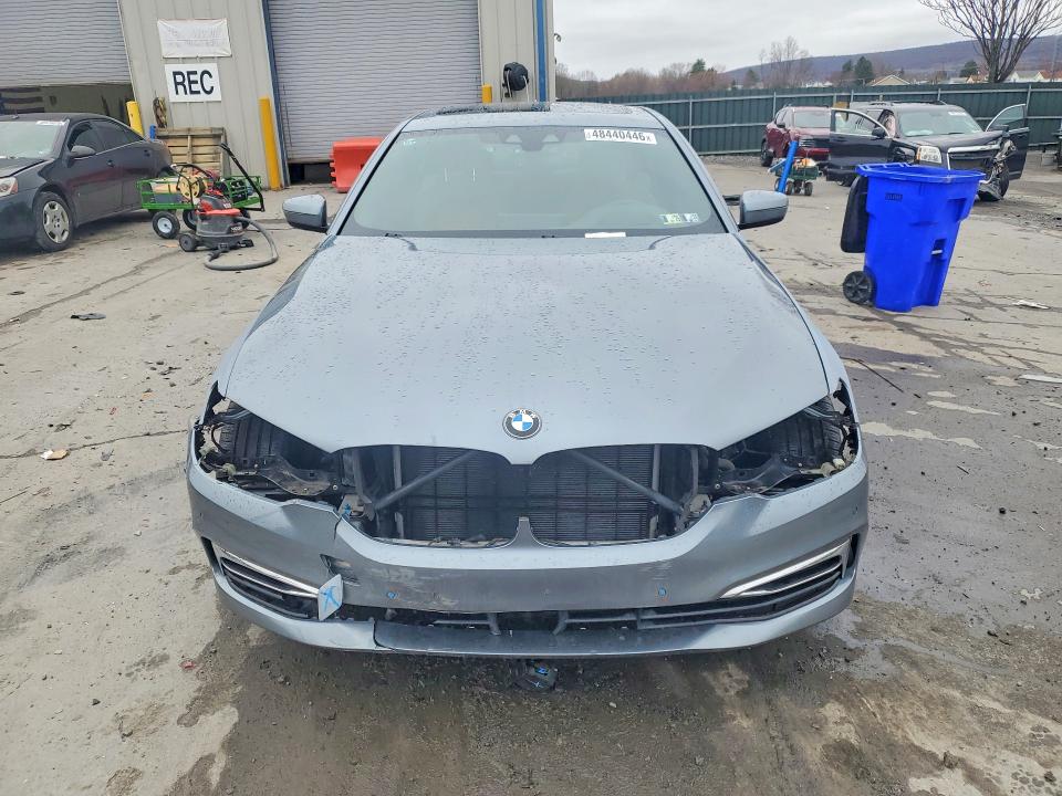2019 BMW 5er VIN WBAJB1C56KB376282 COPART salvage auction — FRONT END, Pa - Certificate Of Salvage, sold $9,100 on 2026-07-22 (photo 5)