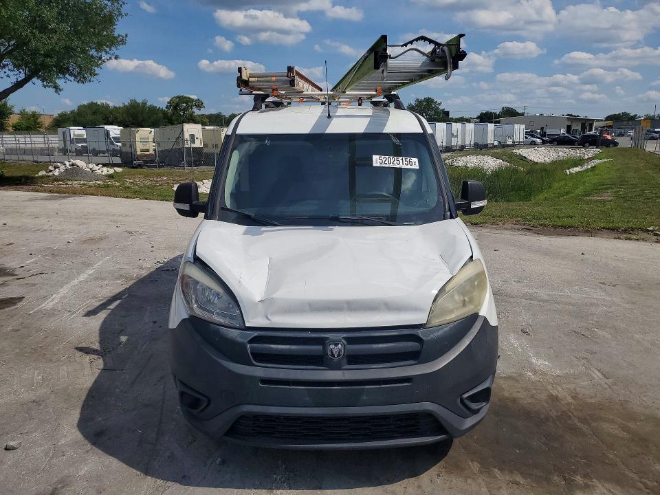 2017 Ram Promaster city VIN ZFBERFAB8H6E56325 COPART salvage auction — BURN, FL - CERT OF TITLE SLVG REBUILDABLE, sold $150 on 2026-07-21 (photo 5)