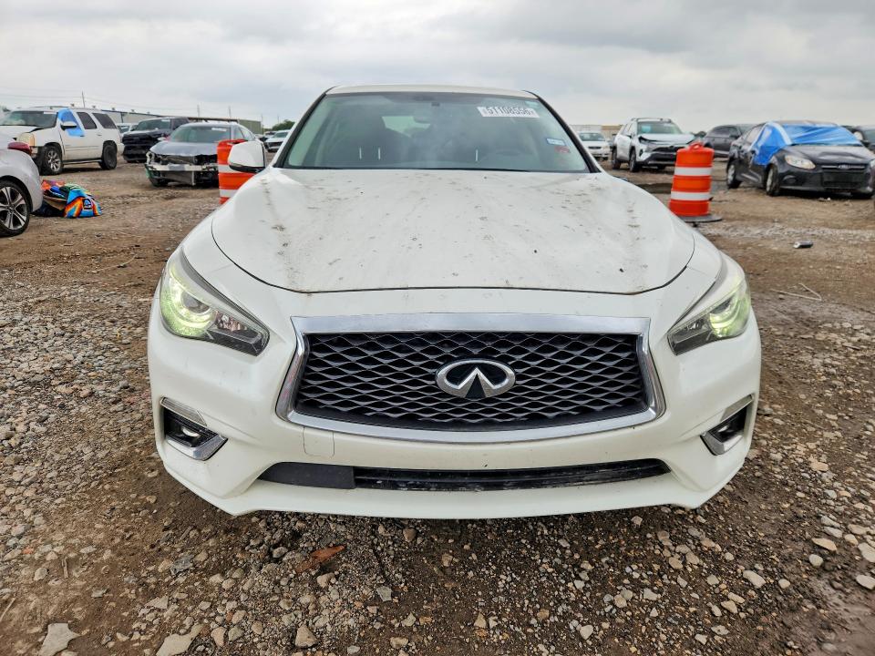 2020 Infiniti Q50 VIN JN1EV7AP8LM205108 COPART salvage auction — SIDE, Salvage Title, sold $1,100 on 2026-07-30 (photo 5)