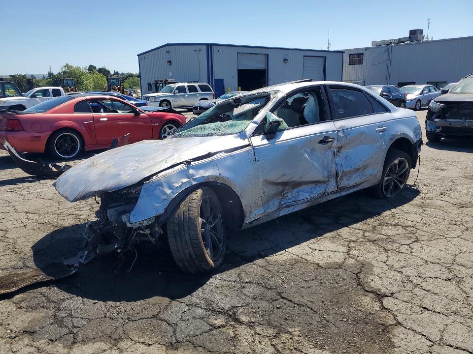 2019 Audi A4 VIN WAUGMAF49KN016526 COPART salvage auction — ROLLOVER, Ca - Salvage Certificate, sold $175 on 2026-07-24 (photo 1)