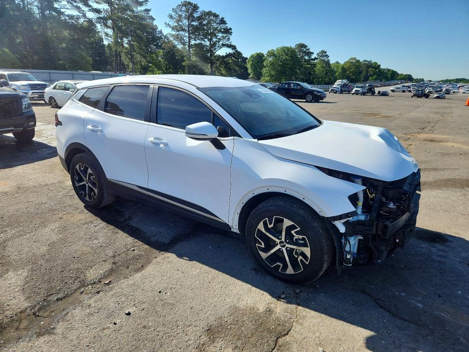 2025 Kia Sportage VIN 5XYK33DF4SG282818 COPART salvage auction — FRONT END, AL - CERT OF TITLE-SALVAGE TITLE, sold $8,700 on 2026-07-27 (photo 4)