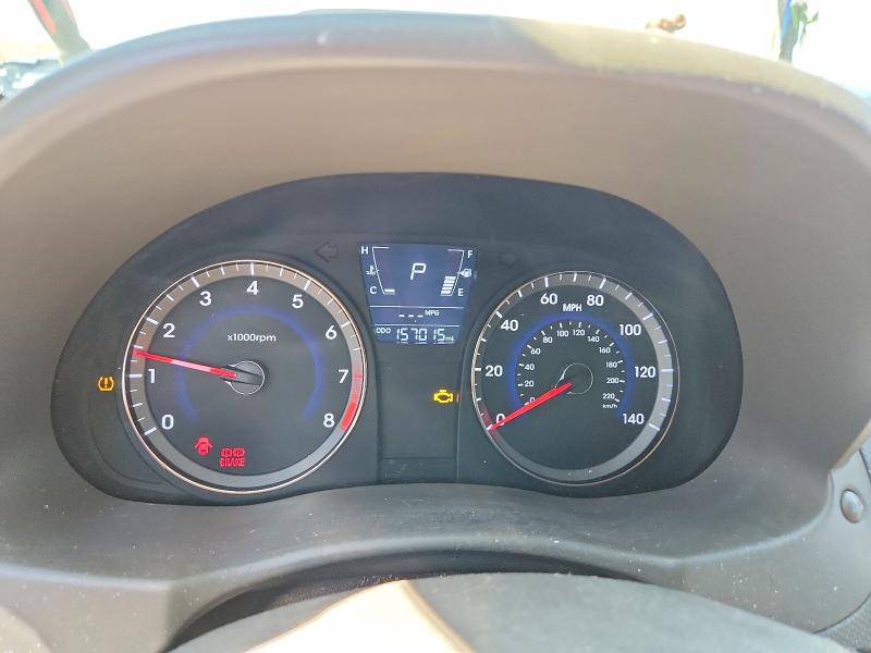 2012 Hyundai Accent VIN KMHCU4AE2CU227492 COPART salvage auction — FRONT END, Co - Public - Salvage Title, sold $425 on 2026-07-27 (photo 9)