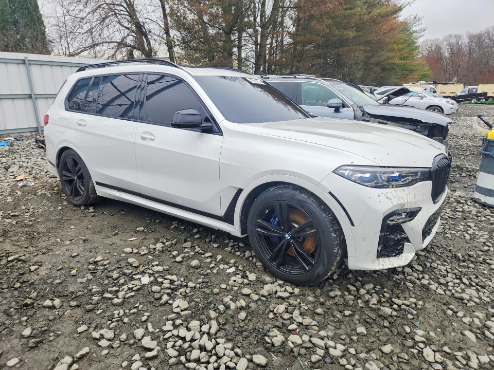 2021 BMW X7 VIN 5UXCX6C04M9F01774 COPART salvage auction — WATER/FLOOD, Nj - Cert Of Title-Salvage Flood, sold $23,600 on 2026-07-13 (photo 4)