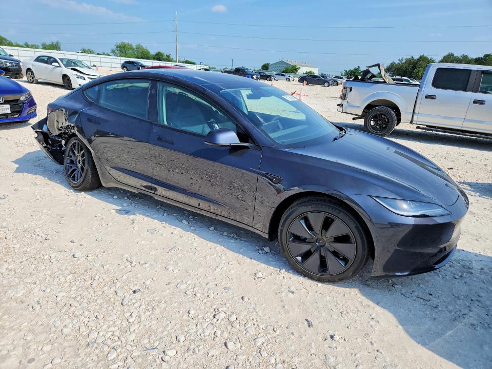 2026 Tesla Model 3 VIN 5YJ3E1EAXTF155621 COPART salvage auction — REAR END, Salvage Title, sold $12,700 on 2026-07-23 (photo 4)