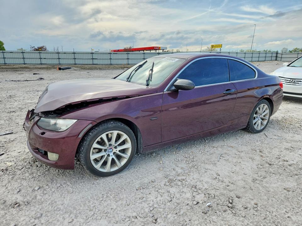 2008 BMW 3er VIN WBAWC73598E065443 COPART salvage auction — FRONT END, IL - SALVAGE CERTIFICATE, sold $1,050 on 2026-07-06 (photo 1)