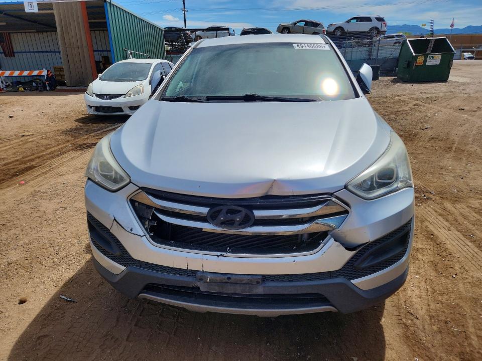 2015 Hyundai Santa fe VIN 5XYZTDLB1FG292697 COPART salvage auction — FRONT END, Co - Salvage Title, sold $1,750 on 2026-07-13 (photo 5)