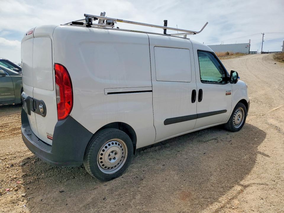 2021 Ram Promaster city VIN ZFBHRFAB5M6T24966 COPART salvage auction — REAR END, VA - CERTIFICATE OF TITLE, sold $3,400 on 2026-07-14 (photo 3)