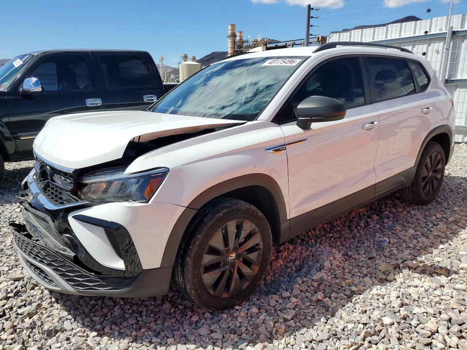 2022 Volkswagen Taos VIN 3VVCX7B29NM066696 COPART salvage auction — FRONT END, Nv - Salvage Title, sold $1,600 on 2026-07-09 (photo 1)