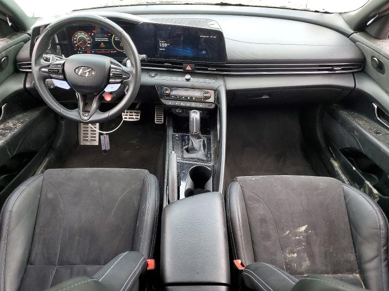 2023 Hyundai Elantra VIN KMHLW4AK8PU018828 COPART salvage auction — FRONT END, Salvage Title, sold $1,650 on 2026-07-23 (photo 8)