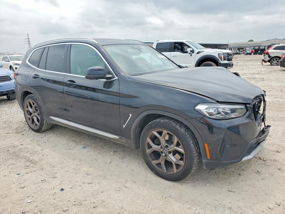 2024 BMW X3 VIN 5UX53DP00R9V52888 COPART salvage auction — FRONT END, Tx - Salvage Vehicle Title, sold $15,600 on 2026-07-10 (photo 4)