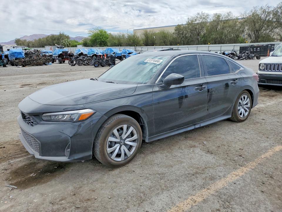 2026 Honda Civic VIN 2HGFE2F21TH556481 — COPART salvage auction photo