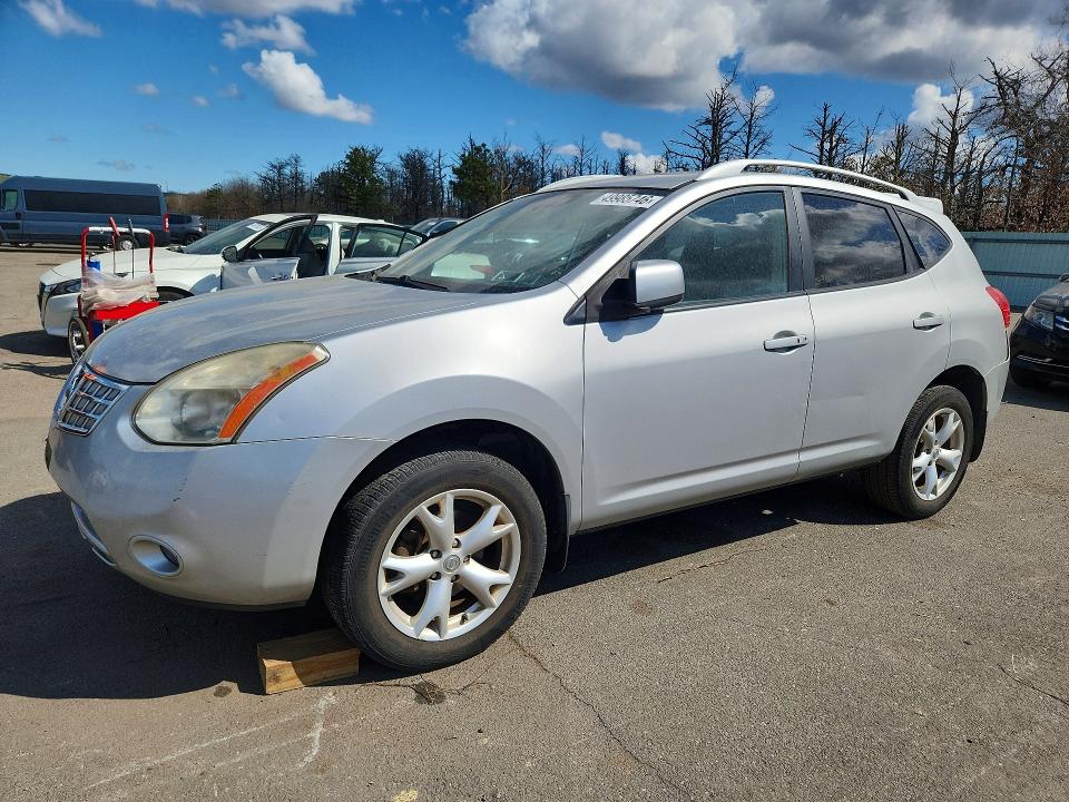 2009 Nissan Rogue VIN JN8AS58V89W445418 COPART salvage auction — FRONT END, Ny - Cert Of Title W/Unsatisfd Lien, sold $1,350 on 2026-07-06 (photo 1)
