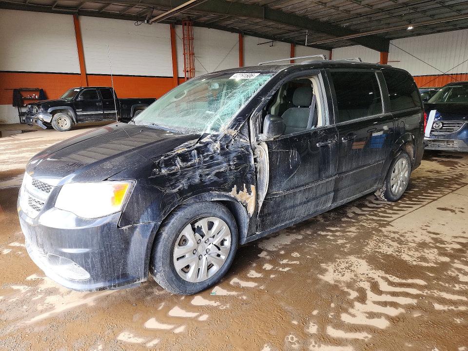 2017 Dodge Caravan VIN 2C4RDGBG2HR702188 COPART salvage auction — SIDE, Salvage Title, sold $875 on 2026-08-04 (photo 1)