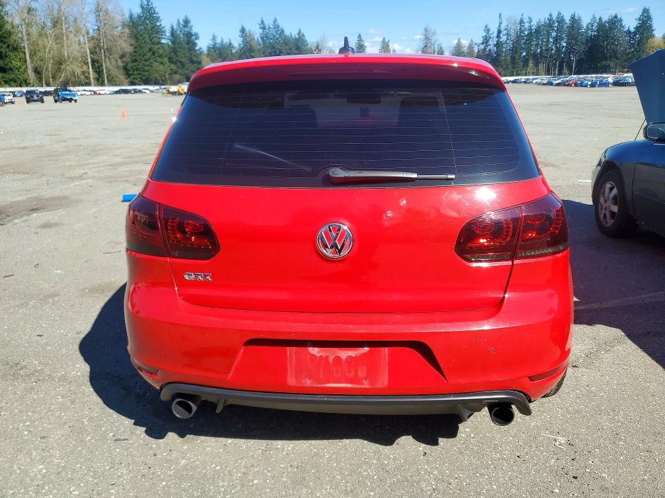 2012 Volkswagen Gti VIN WVWED7AJ2CW288938 COPART salvage auction — FRONT END, Wa - Bill Of Sale, sold $600 on 2026-08-03 (photo 6)