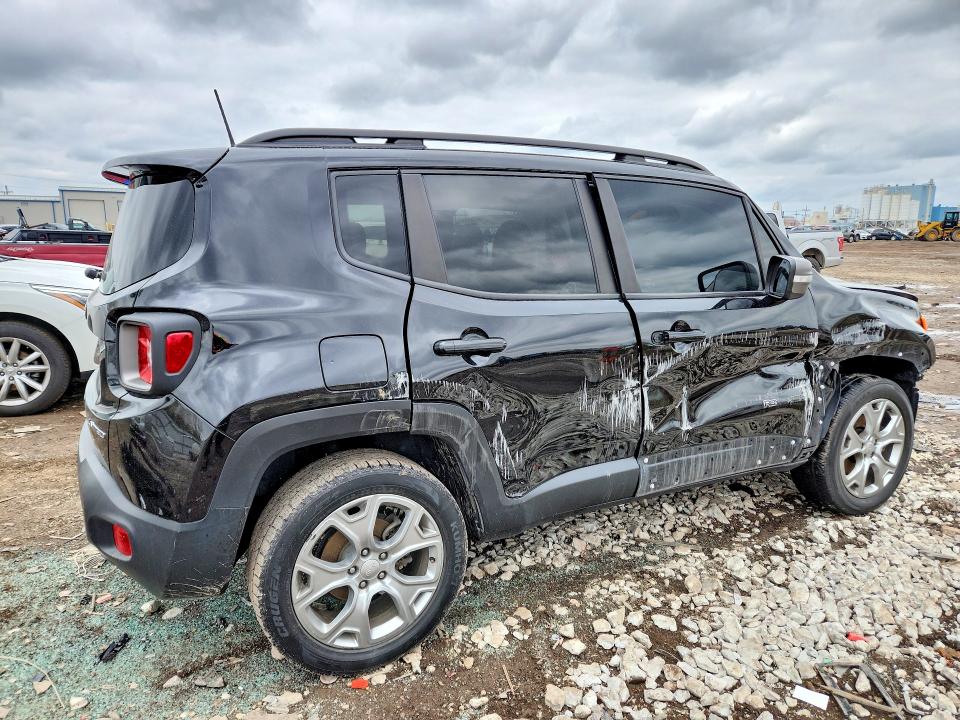 2019 Jeep Renegade VIN ZACNJBD18KPJ97446 COPART salvage auction — FRONT END, Il - Salvage Certificate, sold $3,050 on 2026-07-29 (photo 3)