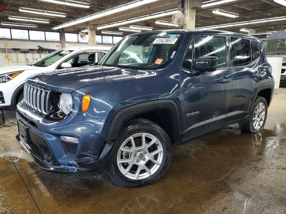 2023 Jeep Renegade VIN ZACNJDB12PPP33846 COPART salvage auction — FRONT END, IL - CERTIFICATE OF TITLE, sold $250 on 2026-07-28 (photo 1)