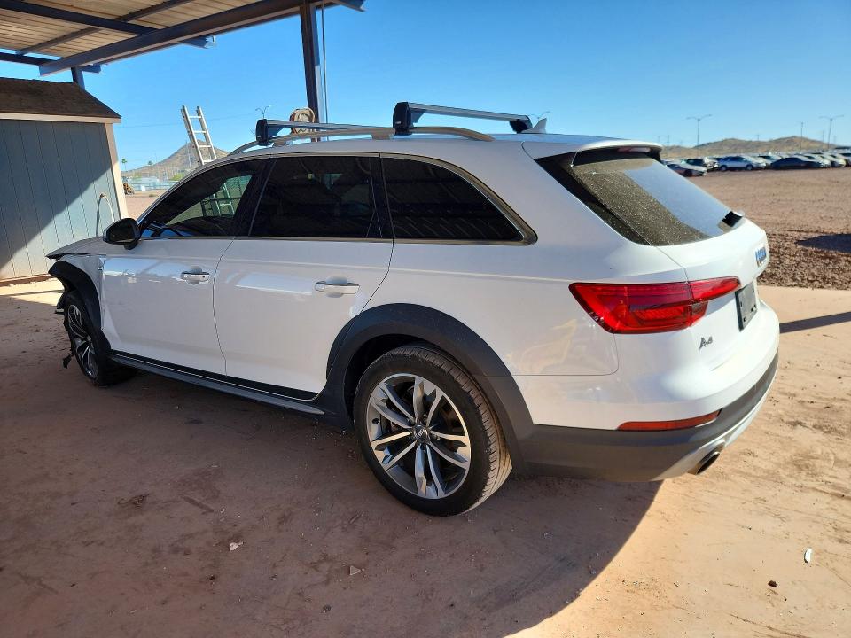 2017 Audi A4 VIN WA17NAF44HA062825 COPART salvage auction — FRONT END, Az - Cert Of Title - Salvage, sold $3,350 on 2026-07-02 (photo 2)