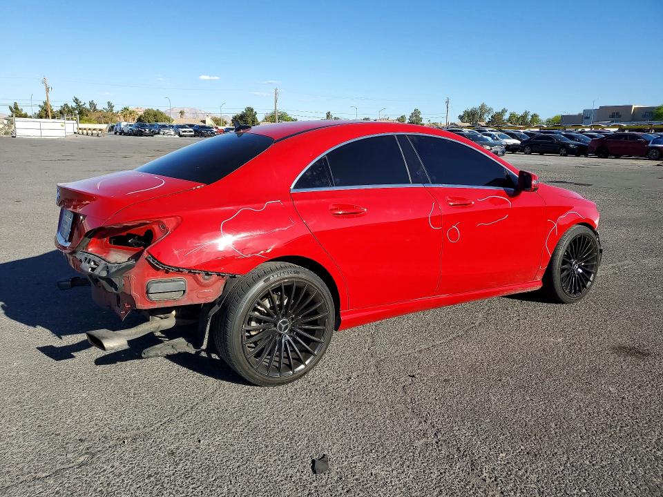 2016 Mercedes-benz Cla-klasse VIN WDDSJ4EBXGN364050 COPART salvage auction — FRONT END, NV, sold $3,700 on 2026-08-10 (photo 3)