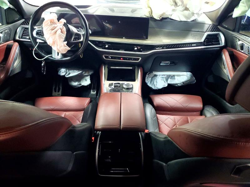 2024 BMW X6 VIN 5UX43EX04R9T77479 COPART salvage auction — FRONT END, Il - Salvage Certificate, sold $9,200 on 2026-07-21 (photo 8)