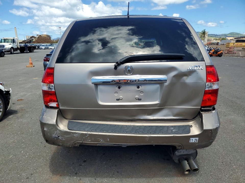 2003 Acura Mdx VIN 2HNYD18273H523402 COPART salvage auction — REAR END, HI - CERTIFICATE OF SALVAGE, sold $10 on 2026-07-27 (photo 6)