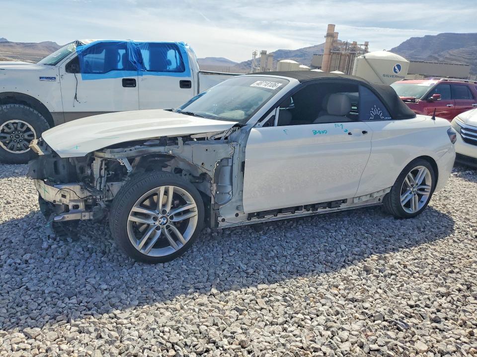 2017 BMW 2er VIN WBA2K9C34H7A26357 COPART salvage auction — FRONT END, Nv - Salvage Title, sold $3,300 on 2026-07-08 (photo 1)