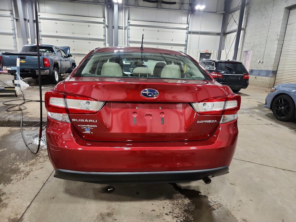 2022 Subaru Impreza VIN 4S3GKAB69N3602482 COPART salvage auction — FRONT END, Mn - Cert Of Title-Salvage, sold $2,600 on 2026-07-09 (photo 6)