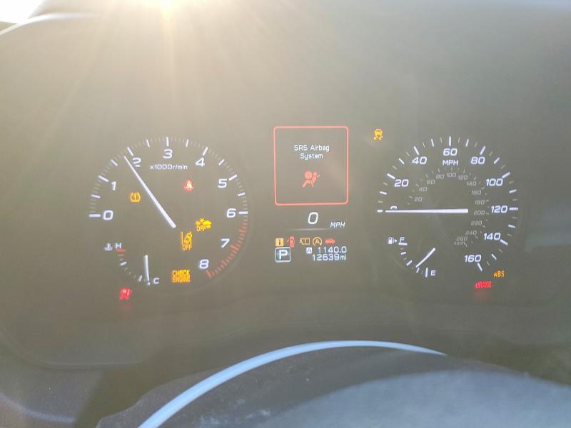 2024 Subaru Impreza VIN JF1GUABC3R8884620 COPART salvage auction — FRONT END, NY - MV-907A SALVAGE CERTIFICATE, sold $350 on 2026-07-23 (photo 9)