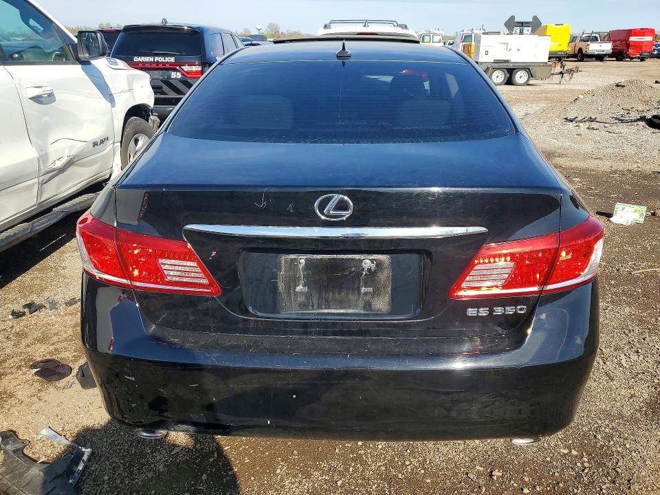 2011 Lexus ES VIN JTHBK1EG5B2420373 COPART salvage auction — FRONT END, Il - Salvage Certificate, sold $925 on 2026-07-21 (photo 6)