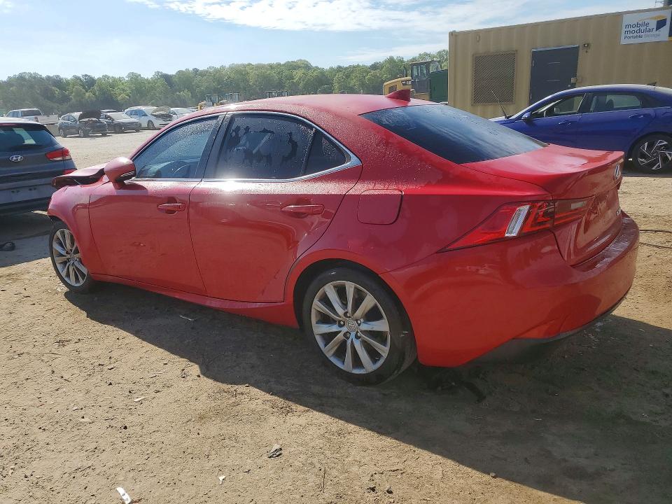 2016 Lexus Is 200t VIN JTHBA1D23G5006183 COPART salvage auction — FRONT END, Ga - Certificate Of Title, sold $1,200 on 2026-07-02 (photo 2)