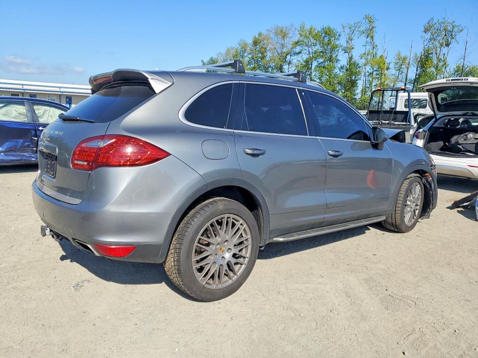 2014 Porsche Cayenne VIN WP1AA2A21ELA94732 COPART salvage auction — FRONT END, Wa - Bill Of Sale-Parts Only, sold $725 on 2026-07-20 (photo 3)