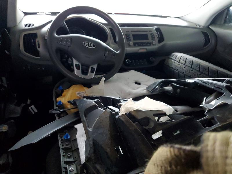 2011 Kia Sportage VIN KNDPB3A29B7077714 COPART salvage auction — VANDALISM, Ca - Salvage Certificate, sold $250 on 2026-07-02 (photo 8)