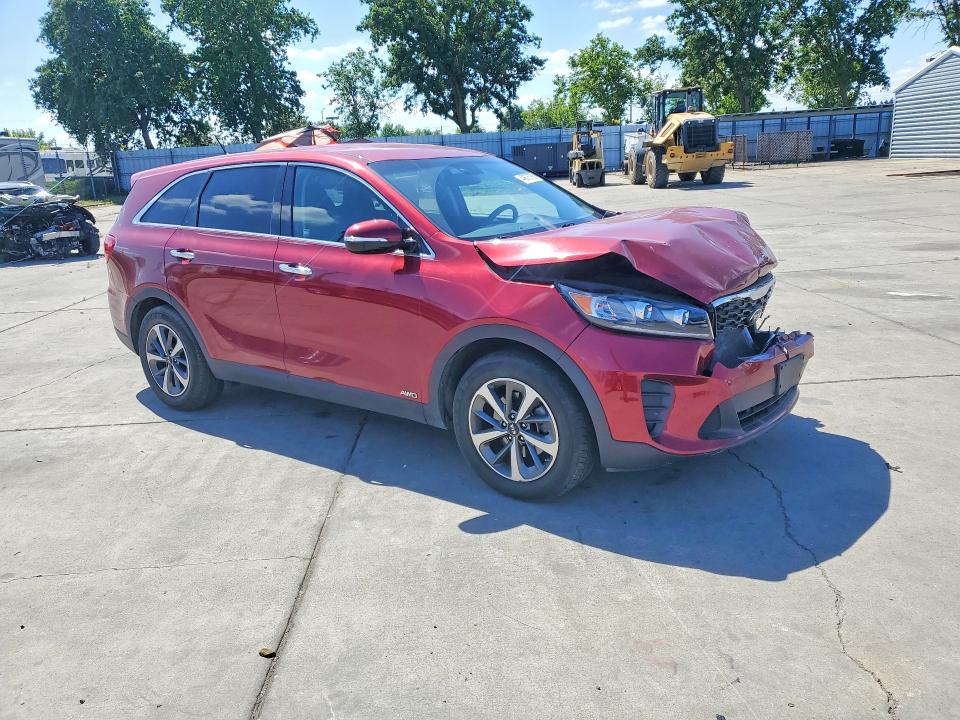 2020 Kia Sorento VIN 5XYPGDA57LG682403 COPART salvage auction — FRONT END, Ca - Salvage Certificate, sold $2,250 on 2026-07-20 (photo 4)