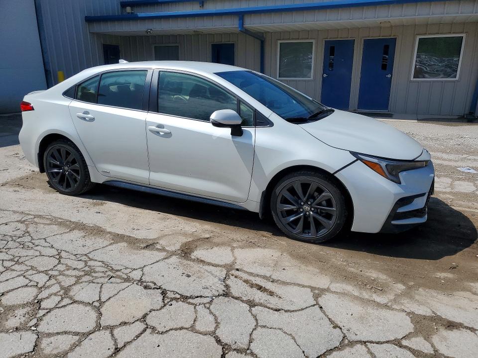 2023 Toyota Corolla VIN JTDBDMHE1PJ003496 COPART salvage auction — FRONT END, Salvage Title, sold $675 on 2026-07-23 (photo 4)
