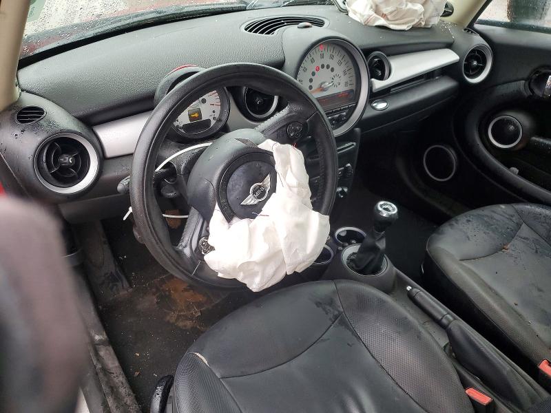 2013 Mini Cooper VIN WMWSU3C54DT370925 COPART salvage auction — FRONT END, Il - Salvage Certificate, sold $400 on 2026-07-02 (photo 8)