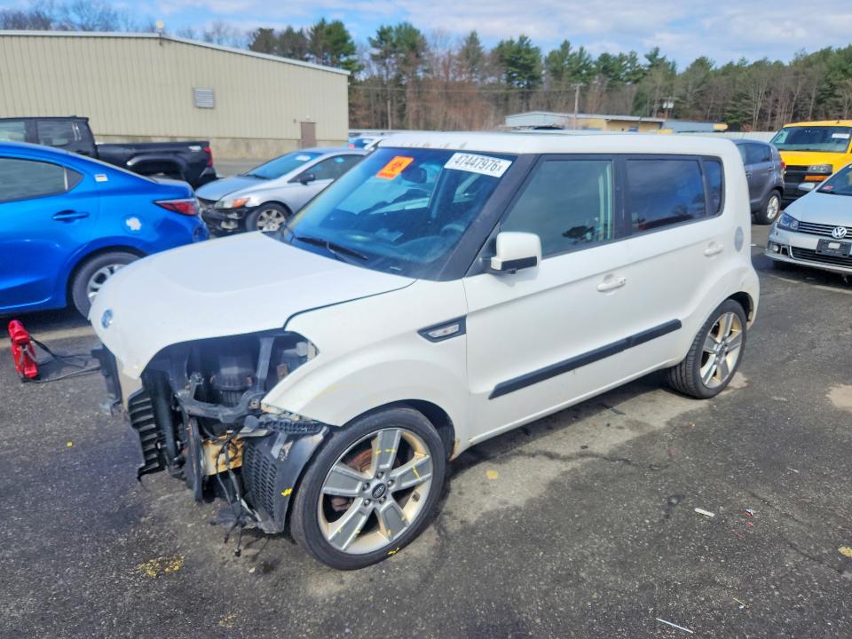 2011 Kia Soul VIN KNDJT2A29B7268529 COPART salvage auction — FRONT END, Id - Salvage Certificate Of Title, sold $475 on 2026-07-21 (photo 1)