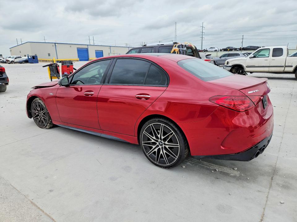 2026 Mercedes-benz C-klasse VIN W1KAF8HB8TR325895 COPART salvage auction — FRONT END, Tx - Certificate Of Title, sold $17,200 on 2026-07-28 (photo 2)