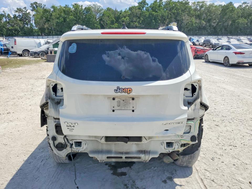 2016 Jeep Renegade VIN ZACCJBDT4GPC67866 COPART salvage auction — REAR END, Ga - Cert Of Title-Salvage, sold $1,850 on 2026-07-14 (photo 6)