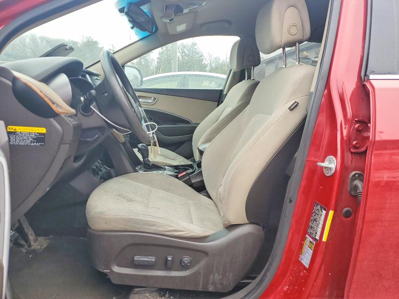 2015 Hyundai Santa fe VIN KM8SM4HFXFU089005 COPART salvage auction — FRONT END, Pa - Cert Of Title, sold $1,750 on 2026-07-09 (photo 7)