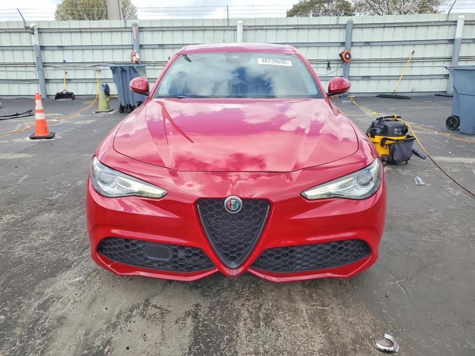 2019 Alfa romeo Giulia VIN ZARFAMAN4K7599798 COPART salvage auction — FRONT END, Fl - Certificate Of Title (P), sold $7,400 on 2026-07-29 (photo 5)