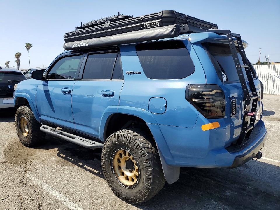 2018 Toyota 4runner VIN JTEBU5JR2J5544586 COPART salvage auction — FRONT END, CA - SALVAGE CERTIFICATE, sold $26,250 on 2026-07-31 (photo 2)