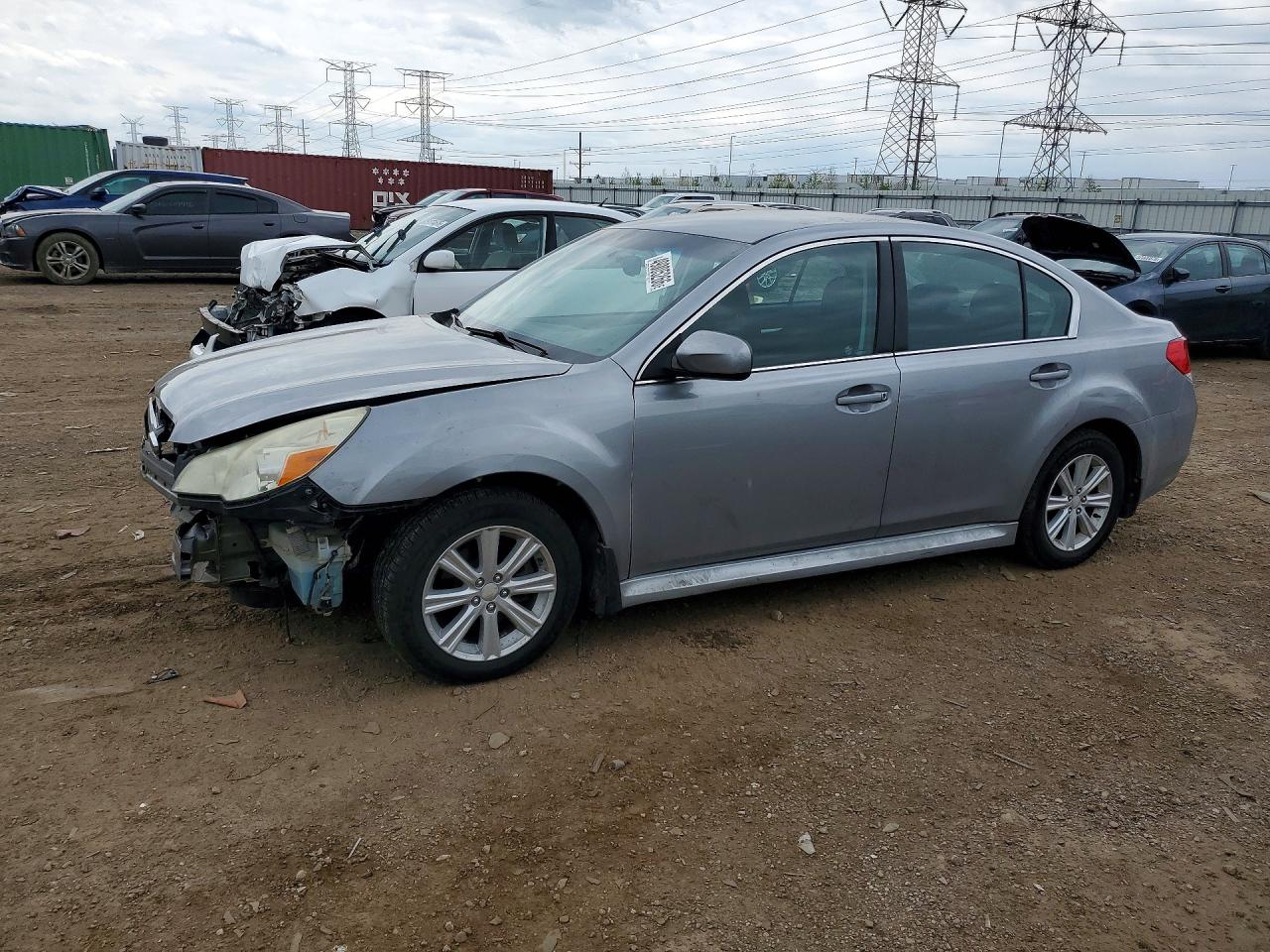 2011 Subaru Legacy VIN 4S3BMBC61B3221827 COPART salvage auction — Front End, IL - SALVAGE CERTIFICATE, sold $775 on 2026-07-02 (photo 1)