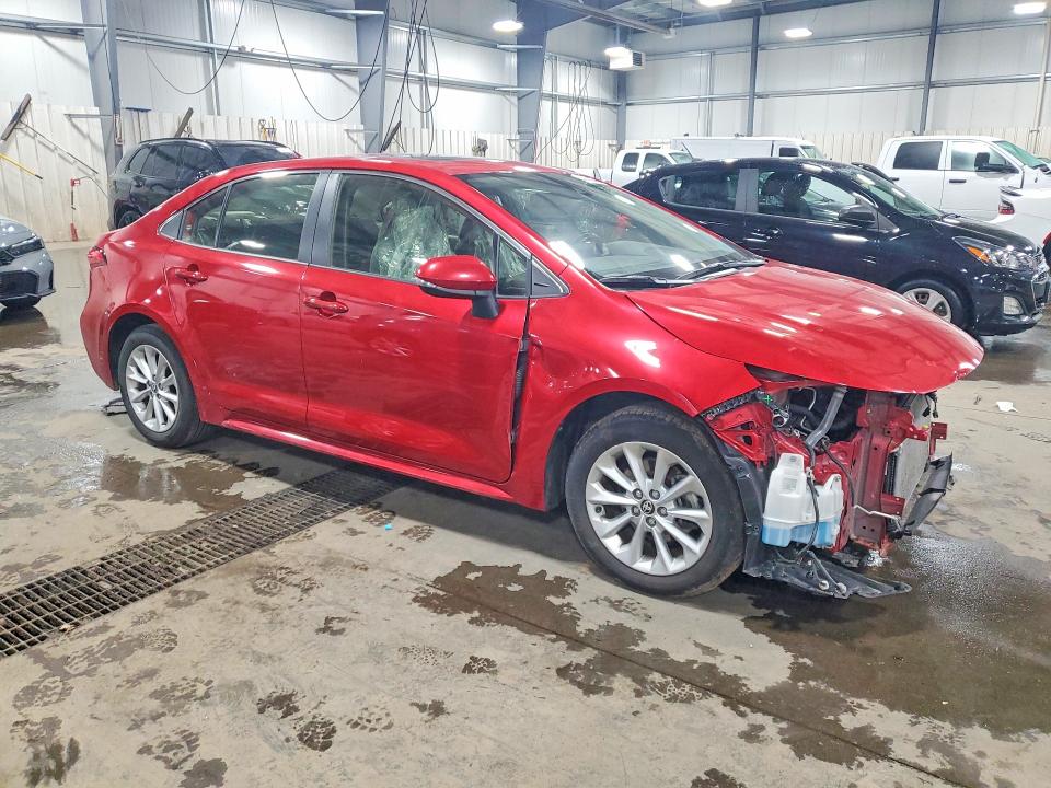 2020 Toyota Corolla VIN JTDFPRAE3LJ073690 COPART salvage auction — FRONT END, Mn - Cert Of Title-Salvage, sold $2,100 on 2026-07-21 (photo 4)