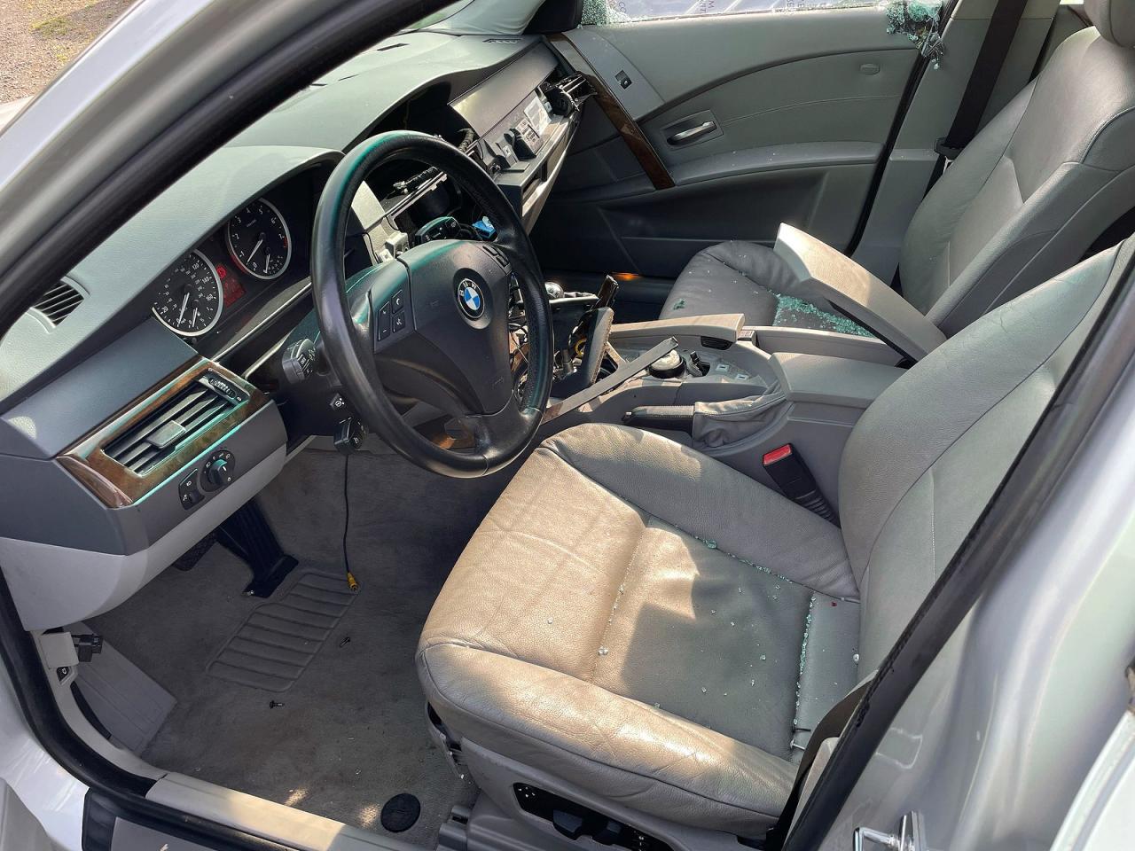 2006 BMW 5 Series VIN WBANE73536CM34294 COPART salvage auction — Vandalized, IN - CERTIFICATE OF TITLE (P), sold $1,950 on 2026-05-06 (photo 5)