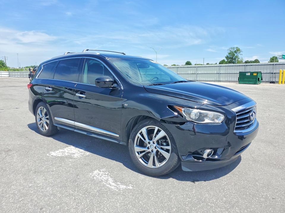2015 Infiniti Qx60 VIN 5N1AL0MM0FC536278 COPART salvage auction — FRONT END, NC - SALVAGE CERTIFICATE OF TITLE, sold $1,150 on 2026-07-02 (photo 4)