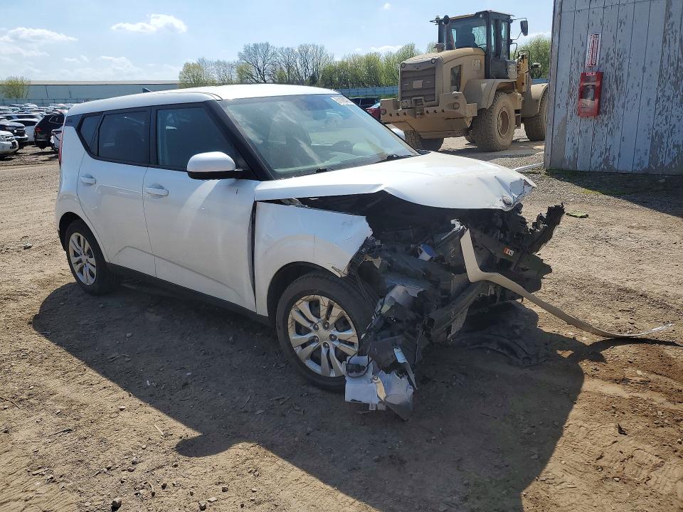 2020 Kia Soul VIN KNDJ23AU1L7715818 COPART salvage auction — FRONT END, MI - CERTIFICATE OF TITLE, sold $1,150 on 2026-07-11 (photo 4)