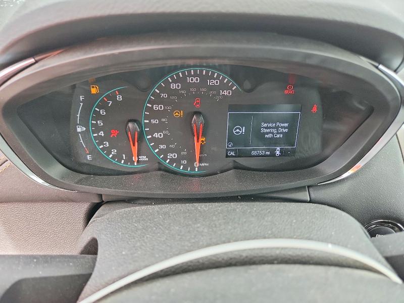 2020 Chevrolet Trax VIN 3GNCJPSB2LL137246 COPART salvage auction — FRONT END, MI - CERTIFICATE OF TITLE, sold $750 on 2026-07-09 (photo 9)